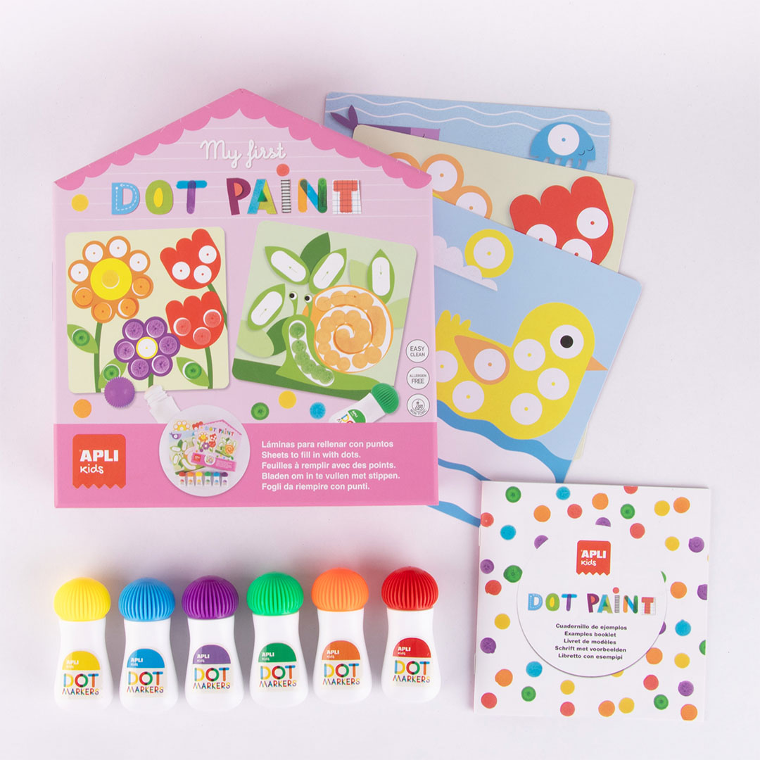 Set Timbri Per Bambini APLI Kids - My First Stamps, Giochi Educativi E Creativi - copertina